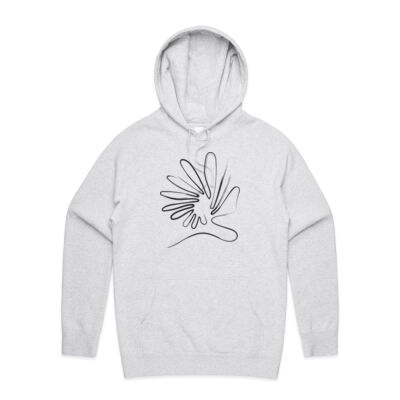 'Breathe' Hoodie (Charcoal) Thumbnail