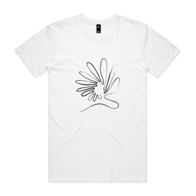 'Breathe' Men's Staple Tee (Charcoal) Thumbnail