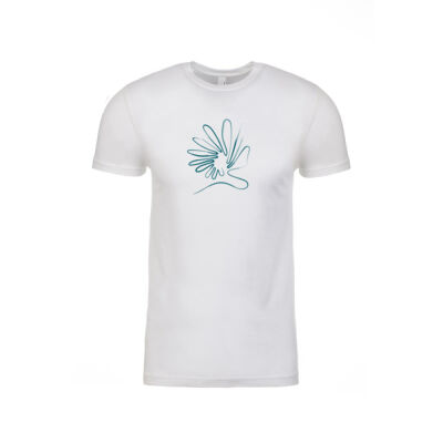 'Breathe' Men's Fitted Tee (Green) Thumbnail