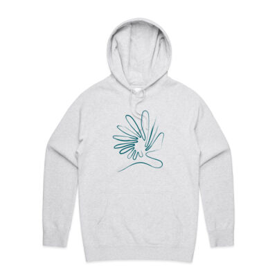 'Breathe' Hoodie (Green) Thumbnail