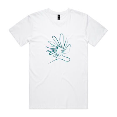 'Breathe' Men's Staple Tee (Green) Thumbnail