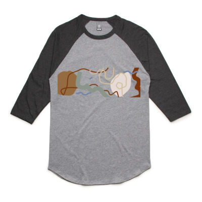 'Life is Messy' Baseball Tee Thumbnail