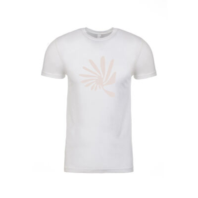 'Presence' Men's Fitted Tee (Blush) Thumbnail