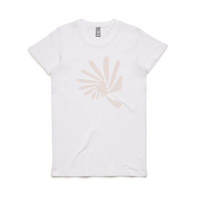 'Presence' Women's Maple Tee (Blush) Thumbnail