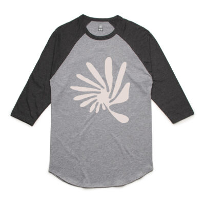 'Presence' Baseball Tee (Blush) Thumbnail