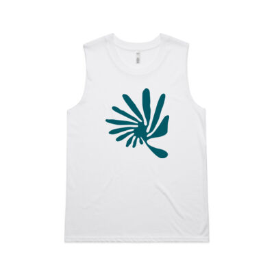 'Presence'  Women's Upside Tank (Green) Thumbnail
