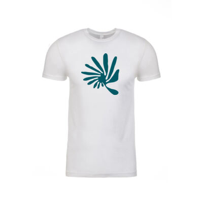 'Presence' Men's Fitted Tee (Green) Thumbnail