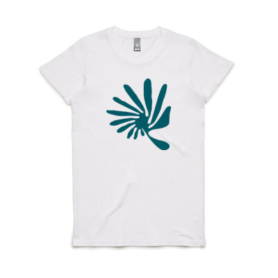 'Presence' Women's Maple Tee (Green) Thumbnail